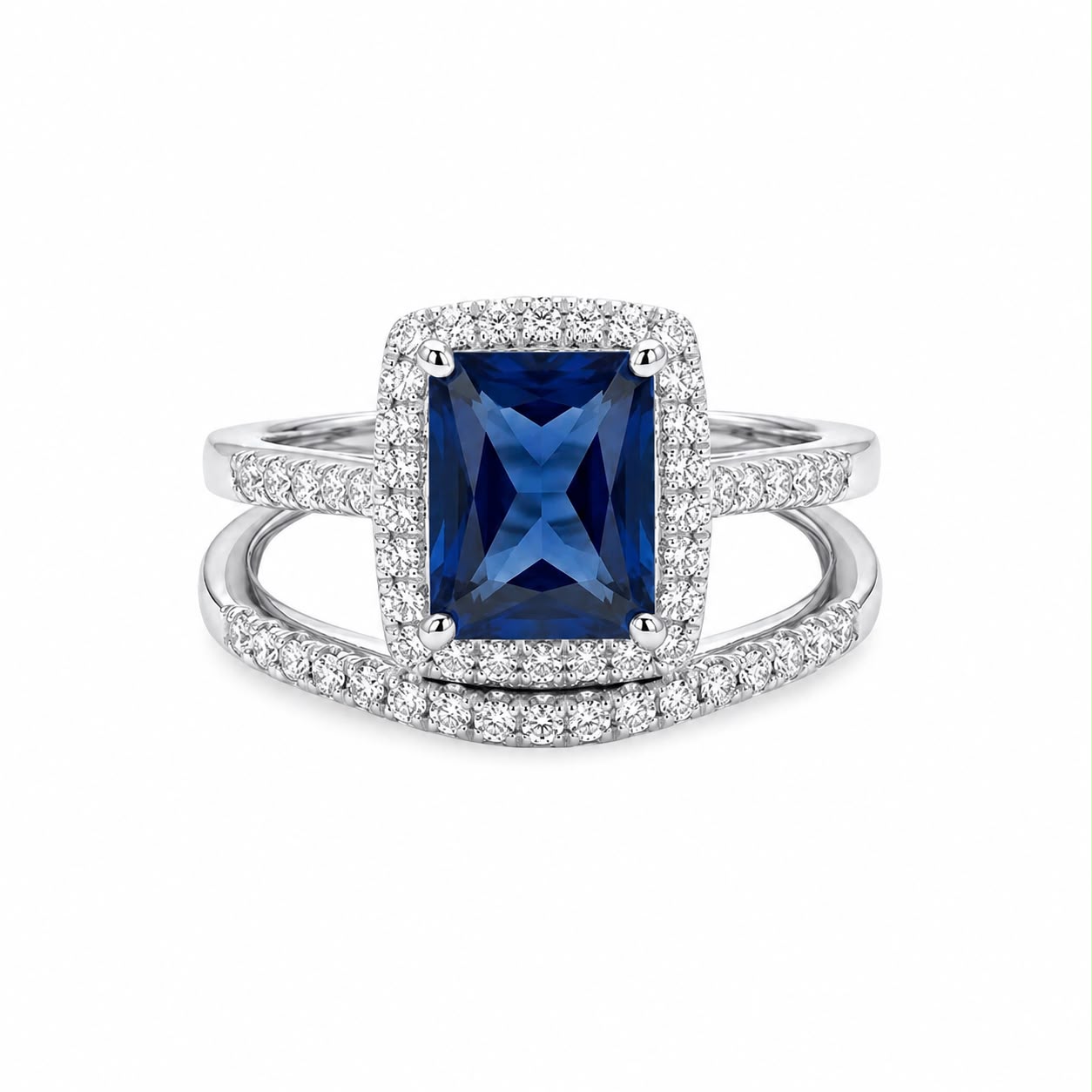 Natural landon blue topaz proffecional ring 